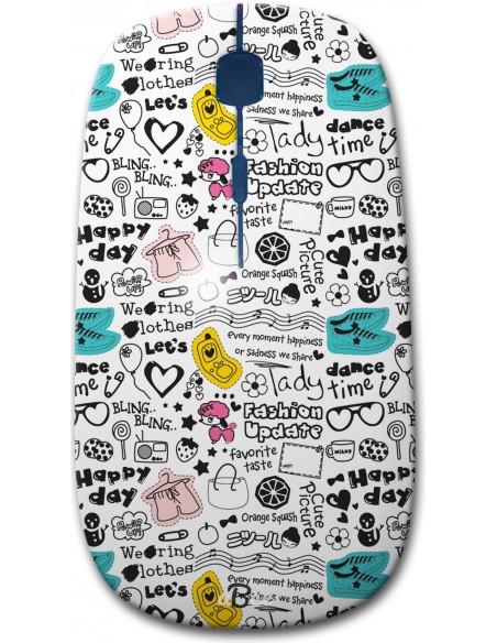 Fashion Update Doodles - Designer Bluetooth Wireless Mouse