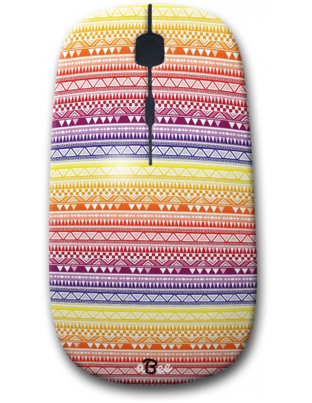 Tribal Hues - Designer Bluetooth Wireless Mouse