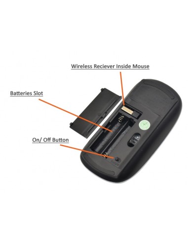 Falling Hearts - Designer Bluetooth Wireless Mouse