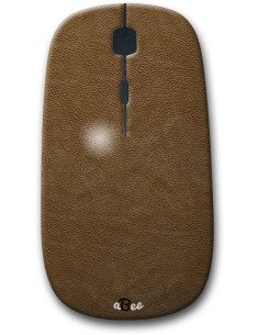 Leather(Camel Color) - Designer Bluetooth Wireless Mouse