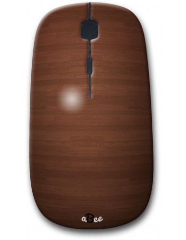 Brown wood - Designer Bluetooth Wireless Mouse