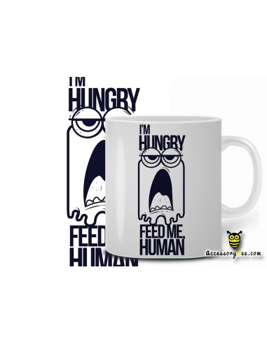Feed me Human- Designer Coffee Mug
