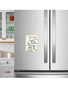 Love Tittle Things - Quote Refrigertor Door Magnets